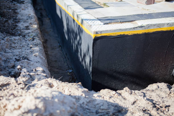 Residential Waterproofing installation at a Lawley, AL home by SJ Waterproofing Pros